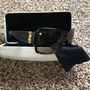 Versace Venitas Bow Tortoise Shell Sunglasses